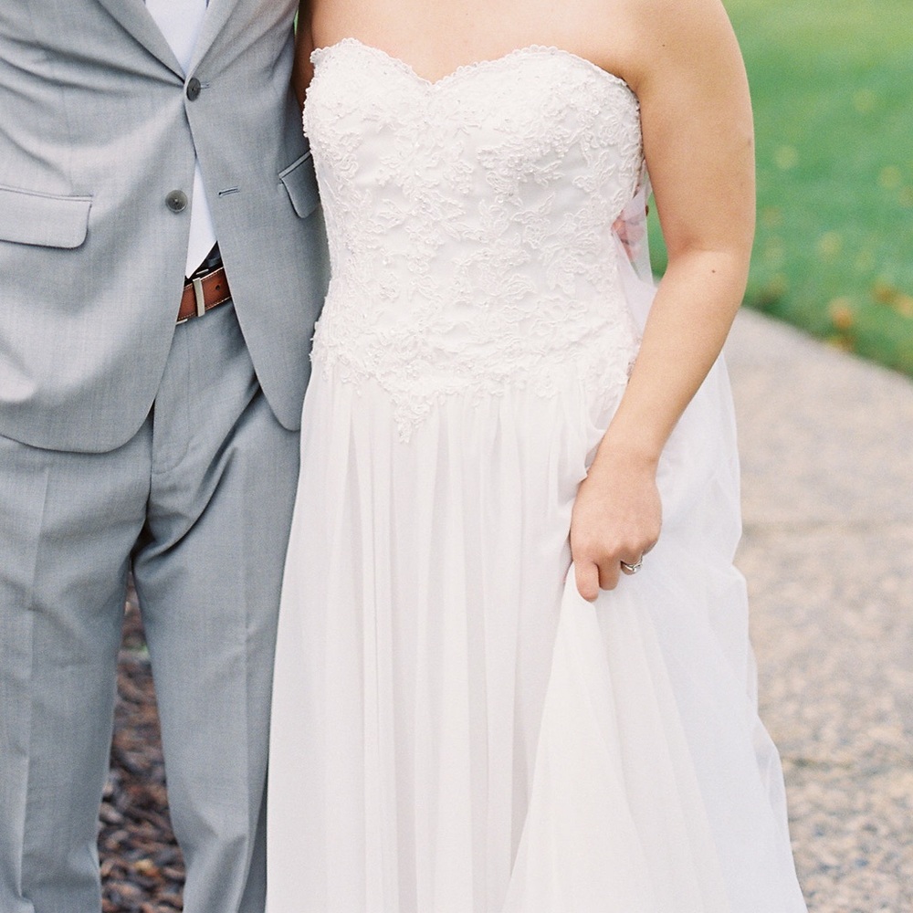 White wedding dress ✨💕